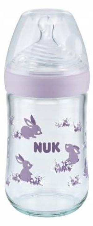 Butelka Nature Sense szklana 240 ml fioletowa Nuk