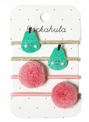 Gumki do włosów Pick A Pear 4 szt. Rockahula Kids