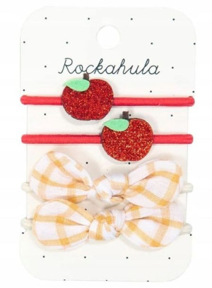 Gumki do włosów Rosy Apple 4 szt. Rockahula Kids
