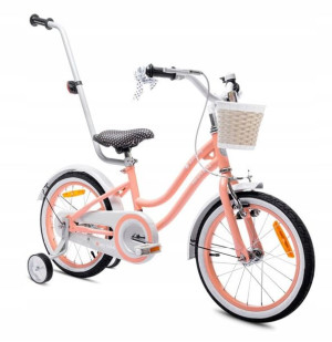 Rower dla dziewczynki 16 cali Heart Bike Sun Baby