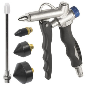 Pistolet przedmuchowy AT-10 w komplecie z końcówkami gumowymi