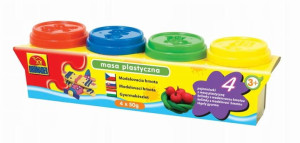 Dromader Masa plastyczna mix 4x50 g