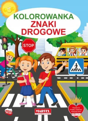 Kolorowanka Znaki drogowe Martel