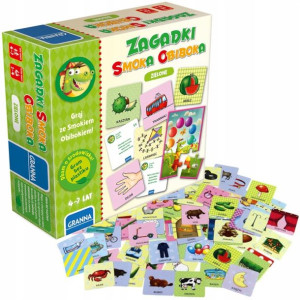 Zagadki smoka Obiboka zielone 4+ Granna