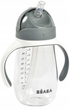 Butelka Kubek niekapek tritan słomk 300 ml Beaba