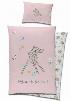 Pościel dziecięca Bambi 100x135+40x60 Carbotex