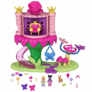 Polly Pocket Zestaw Lunapark Kraina wróżek 2 lalki