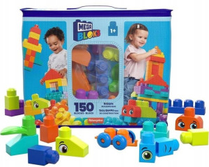 Mega Bloks Duży zestaw klocków 150 el. Mattel