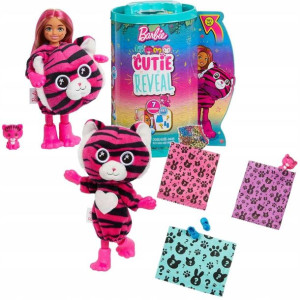 Barbie Cutie Reveal Chelsea w przebraniu Tygryska