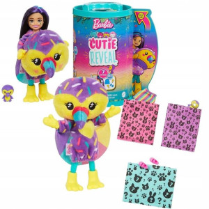 Barbie Cutie Reveal Chelsea w przebraniu Tukana