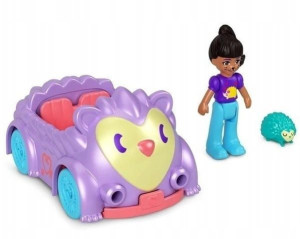 Figurka Polly Pocket Autko Jeż Mattel