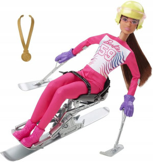 Lalka Barbie Paranarciarka Sporty zimowe Mattel