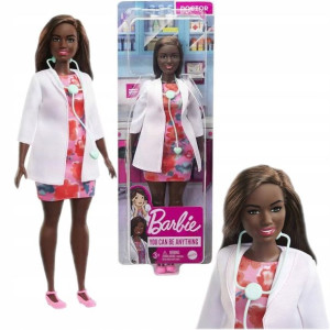 Lalka Barbie Kariera Lekarka Mattel