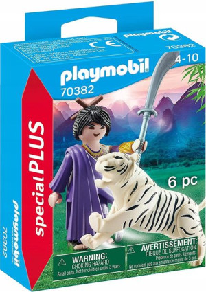 Playmobil 70382 Azjatycka wojowniczka z tygrysem
