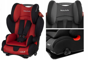 Fotelik Collie 9-36kg Red-Black BabySafe