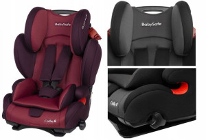 Fotelik Collie 9-36kg Pink-Violet BabySafe