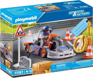 Playmobil Sports and Action 71187 kierowca go-kart