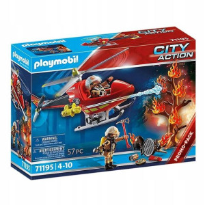 Playmobil City Action 71195 Helikopter strażacki