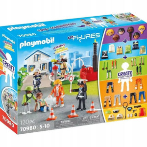 Playmobil My figures 70980 Akcja ratownicza