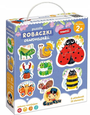 Puzzle dla dzieci układanka Robaczki CzuCzu