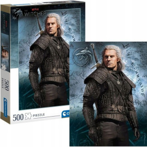 Puzzle 500 Netflix Witcher Clementoni