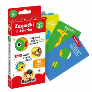Zagadki z dziurką 3+ CzuCzu