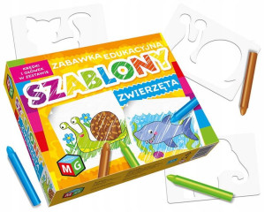 Zabawka Edukacyjna Szablony Zwierzęta Multigra