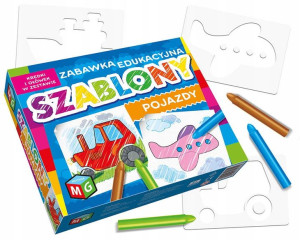 Zabawka Edukacyjna Szablony Pojazdy Multigra