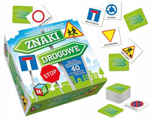 Gra edukacyjna Znaki drogowe Multigra