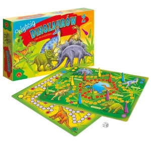 Gra planszowa Wyścig Dinozaurów Alexander
