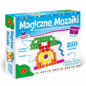 Magiczne mozaiki 250 elementów 4+ Alexander