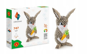 Zestaw Origami 3D królik Alexander