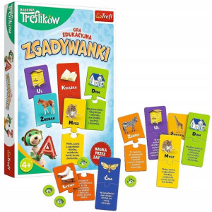 Gra edukacyjna Alfabet Rodzina Treflików Trefl