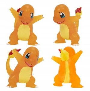 Pokemon Figurka półprzezroczysta Charmander