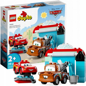 Lego Duplo 10996 Zygzak McQueen i Złomek myjnia