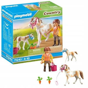 Playmobil Country Klacz ze źrebakiem 71243