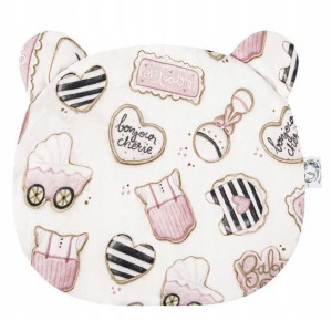 Bambusowa Poduszka Miś Baby Shower 30x30 Bonjour