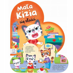 Książka Mała Kizia się złości Maluch nazywa emocje