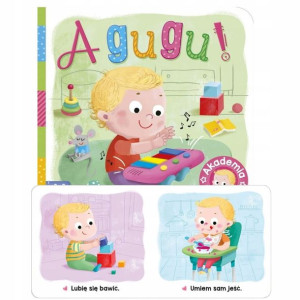 Książka dla dzieci A gugu! Akademia maluszka