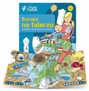 Książka czytaj z Albikiem Europa na talerzu Albi