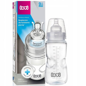 Butelka Medical 330ml 9m+ Lovi