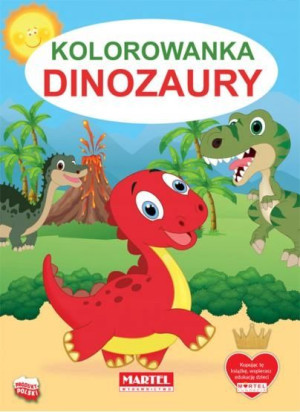 Kolorowanka Dinozaury Martel