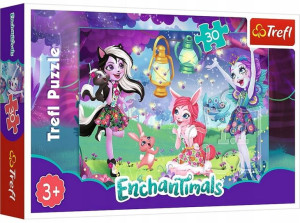 Puzzle 30 Magiczny świat Enchantimals Trefl