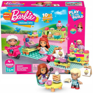 Mega Bloks Barbie Klocki Cukiernia Mattel