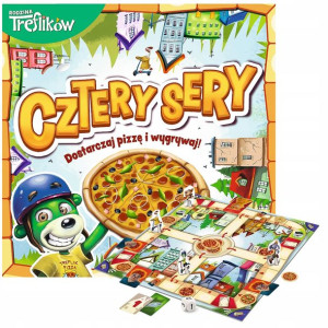 Gra planszowa Cztery sery Rodzina Treflików Trefl