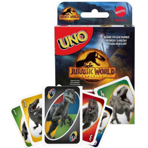 Gra karciana Karty do gry Uno Jurassic World