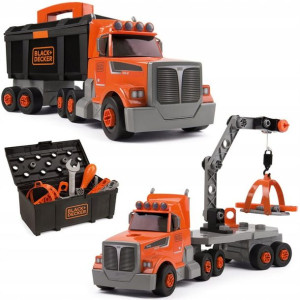 Black & Decker Ciężarówka z walizką 3w1 Smoby