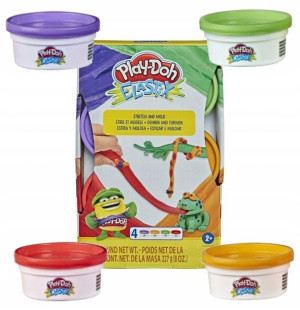 Play Doh Ciastolina Elastix 4 kolory