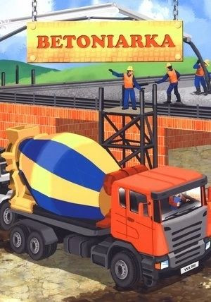 Książka dla dzieci Betoniarka Jafi