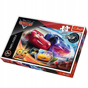 Puzzle Cars Wygra najlepszy 24 elementy Maxi Trefl